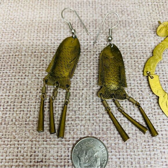 Brass Earring Bundle  - Picture 2 of 3